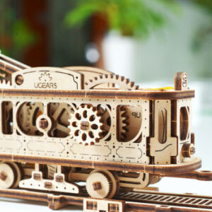 Ugears-Tram-Line-11-Puzzle3d-Mecanical_Wooden