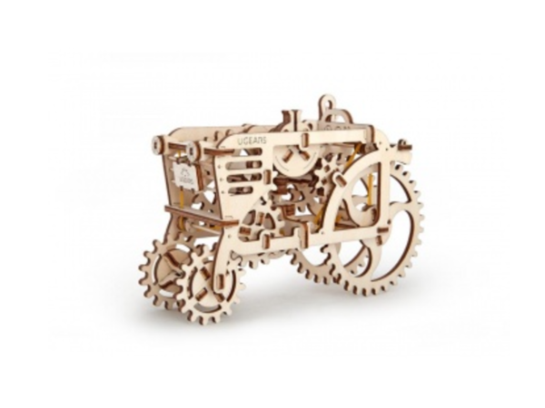 Ugears-wooden-toy-decoration-funny-puzzle-3D-tractor-office-song-mechanica
