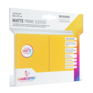 Gamegenic_Matte_Prime-Sleeves_Yellow_100-Sleeves_magic