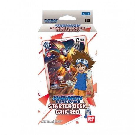 Digimon Card Game Starter Deck Gaia Red ST1