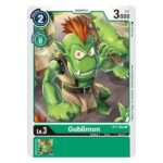 Rarity:Common Number:BT1-064 C Level (Lv.):3 Color:Green Card Type:Digimon Play Cost:2 Digimon Power (DP):3000 Digivolve 1 Level:2 Digivolve 1 Color:Green Digivolve 1 Cost:0 Digimon Form:Rookie Digimon Attribute:Virus Digimon Type:Demon Origins:Release Special Booster V.1.0